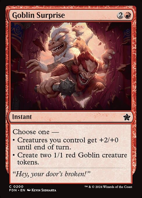 Goblin Surprise from Foundations (Common)