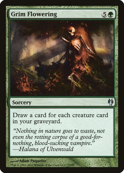 Grim Flowering (Uncommon)