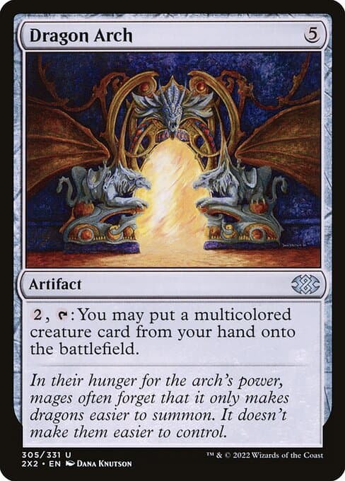 Dragon Arch from Double Masters 2022 (Uncommon)