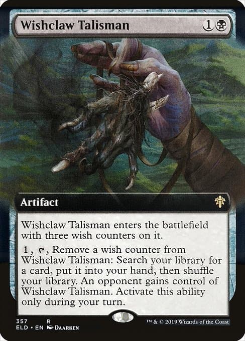 Wishclaw Talisman from Throne of Eldraine (Rare)