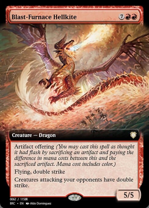 Blast-Furnace Hellkite from Magic Online Promos (Rare)