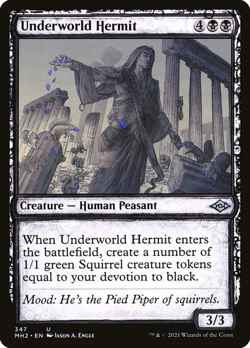 Underworld Hermit from Modern Horizons 2 (Uncommon)