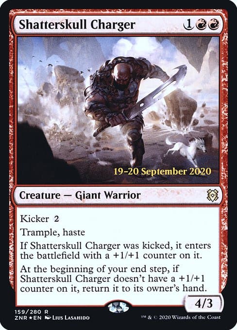Shatterskull Charger from Zendikar Rising Promos (Rare)