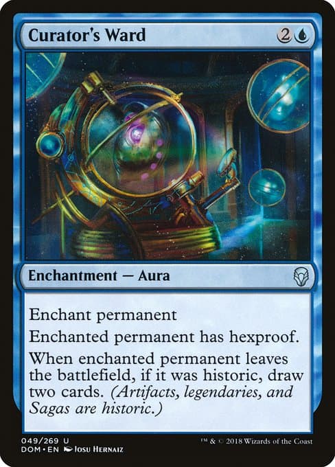 Curator's Ward from Dominaria (Uncommon)