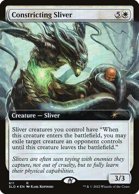 Constricting Sliver from Secret Lair Drop (Rare)