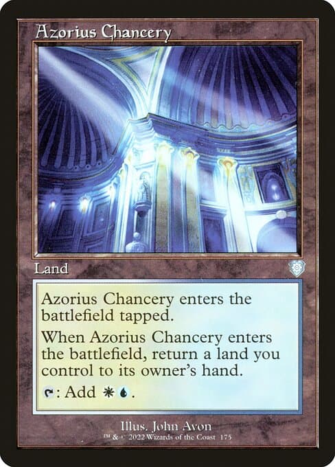 Azorius Chancery from The Brothers' War Commander (Uncommon)