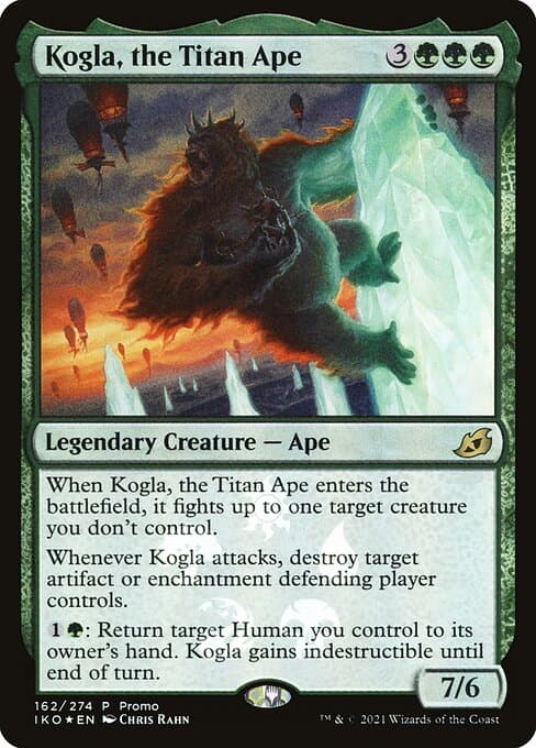 Kogla, the Titan Ape from Ikoria: Lair of Behemoths Promos (Rare)
