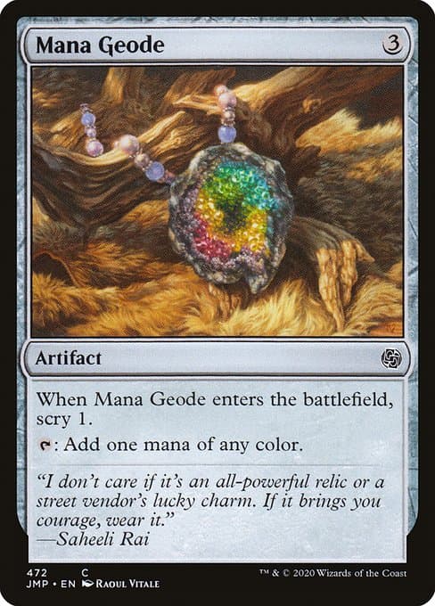 Mana Geode from Jumpstart (Common)
