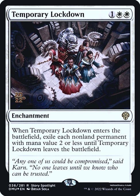 Temporary Lockdown from Dominaria United Promos (Rare)