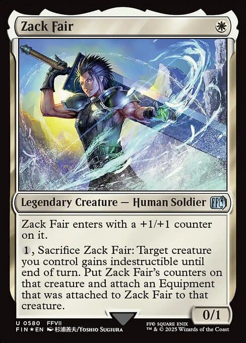 Zack Fair from Final Fantasy (Uncommon)