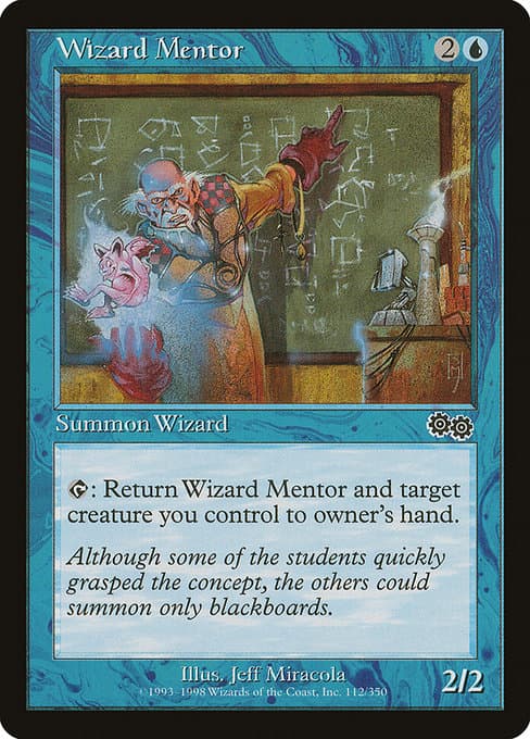 Wizard Mentor from Urza's Saga (Common)