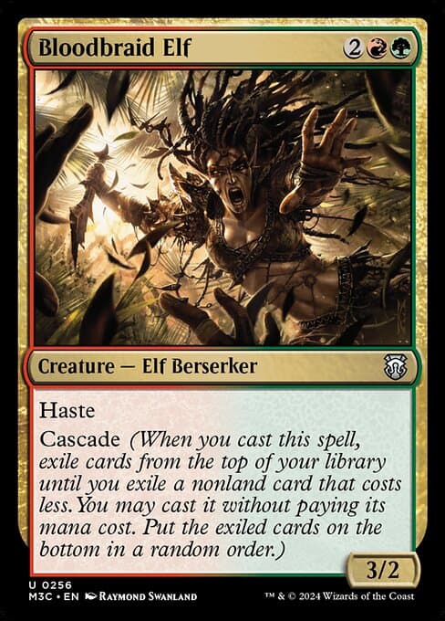 Bloodbraid Elf from Modern Horizons 3 Commander (Uncommon)