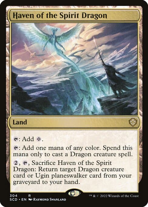 Haven of the Spirit Dragon from Starter Commander Decks (Rare)