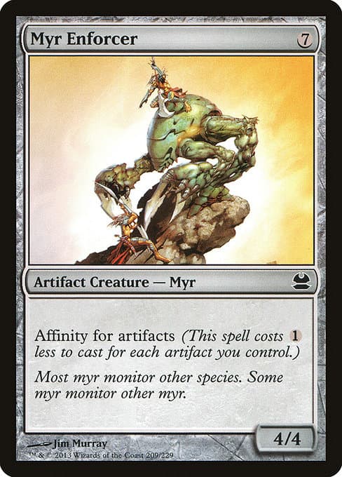 Myr Enforcer from Modern Masters (Common)