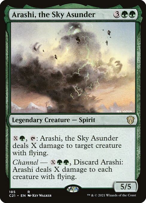 Arashi, the Sky Asunder from Commander 2021 (Rare)