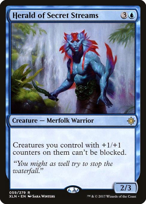 Herald of Secret Streams from Ixalan (Rare)