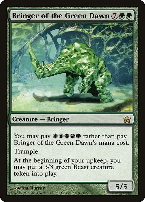 Bringer of the Green Dawn from Fifth Dawn (Rare)