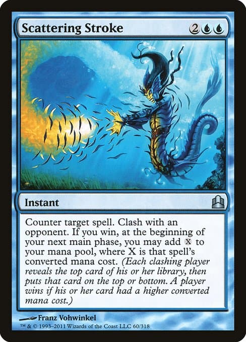 Scattering Stroke from Commander 2011 (Uncommon)