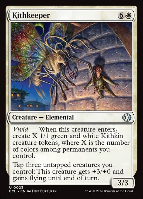 Kithkeeper from Lorwyn Eclipsed (Uncommon)