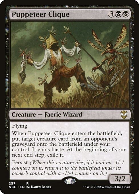 Puppeteer Clique from New Capenna Commander (Rare)