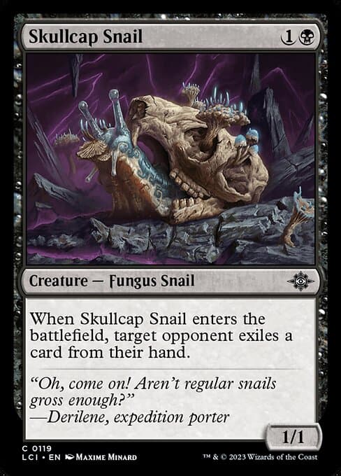 Skullcap Snail from The Lost Caverns of Ixalan (Common)