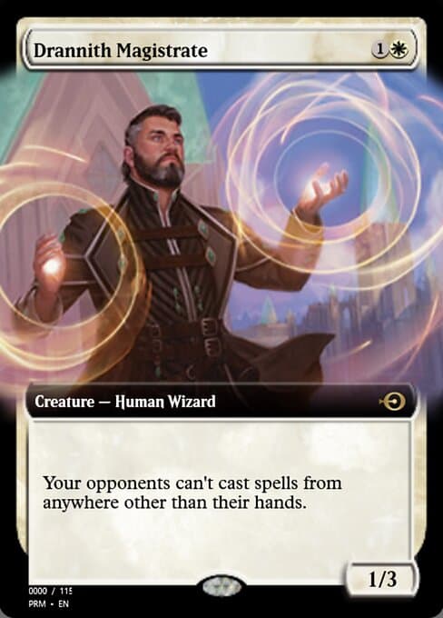 Drannith Magistrate from Magic Online Promos (Rare)