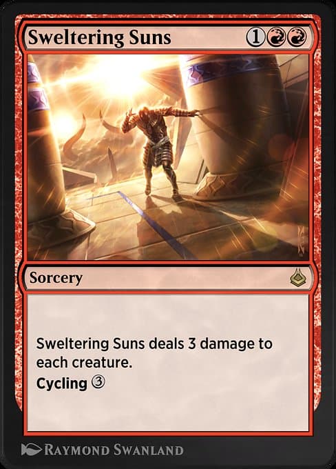 Sweltering Suns from Amonkhet Remastered (Rare)