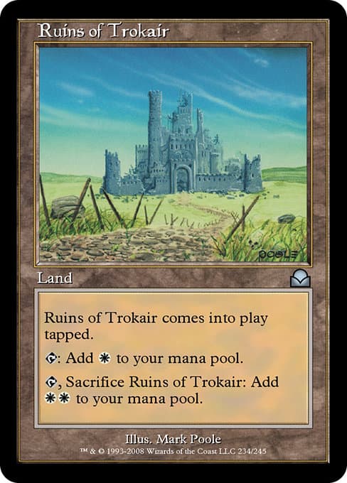 Ruins of Trokair from Masters Edition II (Uncommon)