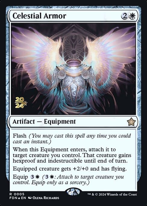 Celestial Armor from Foundations Promos (Rare)