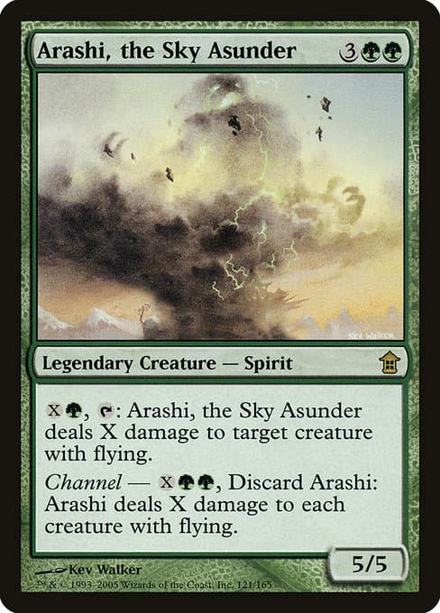 Arashi, the Sky Asunder from Saviors of Kamigawa (Rare)
