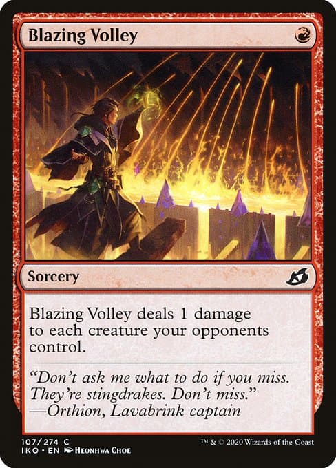 Blazing Volley (Common)