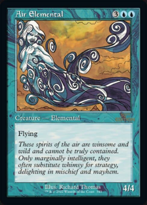 Air Elemental from 30th Anniversary Edition (Uncommon)