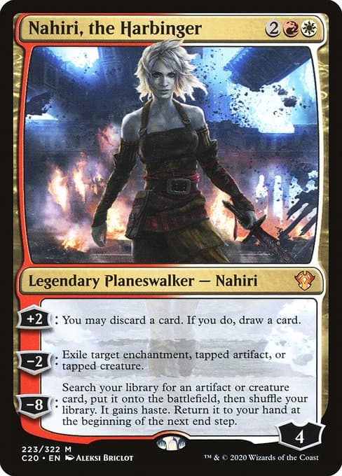 Nahiri, the Harbinger from Commander 2020 (Mythic)