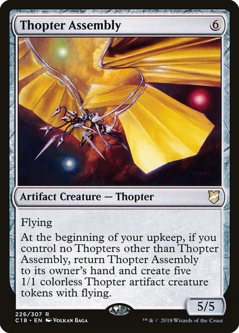Thopter Assembly from Commander 2018 (Rare)