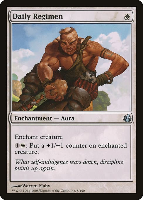 Daily Regimen from Morningtide (Uncommon)