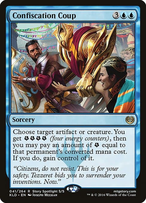 Confiscation Coup from Kaladesh (Rare)