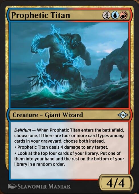 Prophetic Titan from Jumpstart: Historic Horizons (Uncommon)