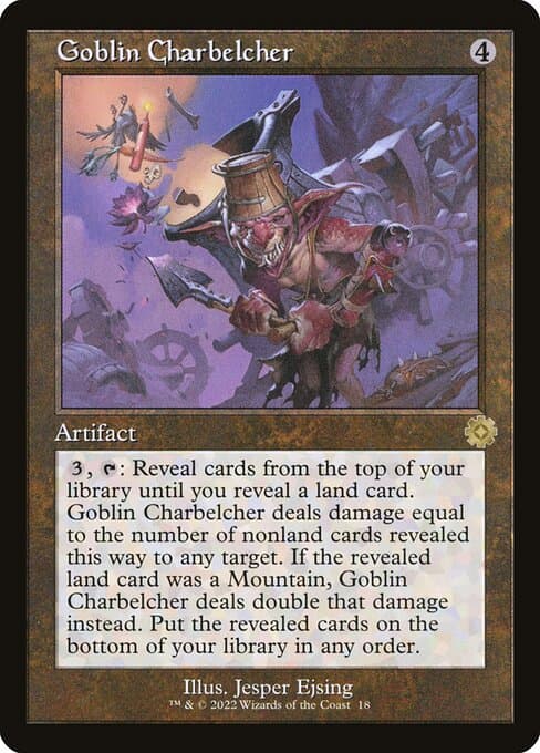 Goblin Charbelcher from The Brothers' War Retro Artifacts (Rare)