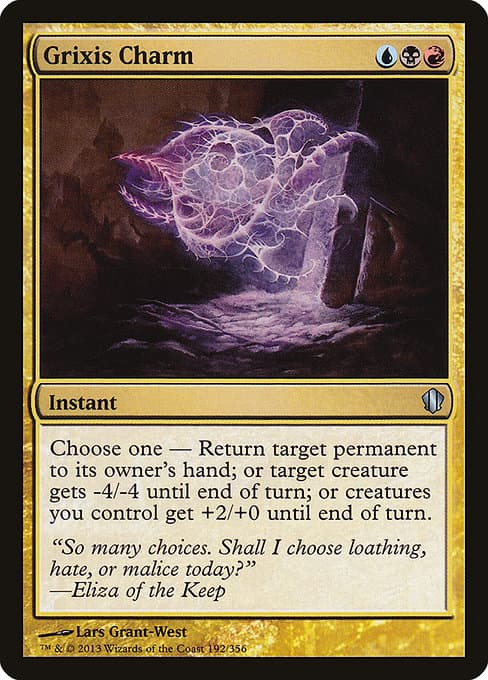 Grixis Charm from Commander 2013 (Uncommon)