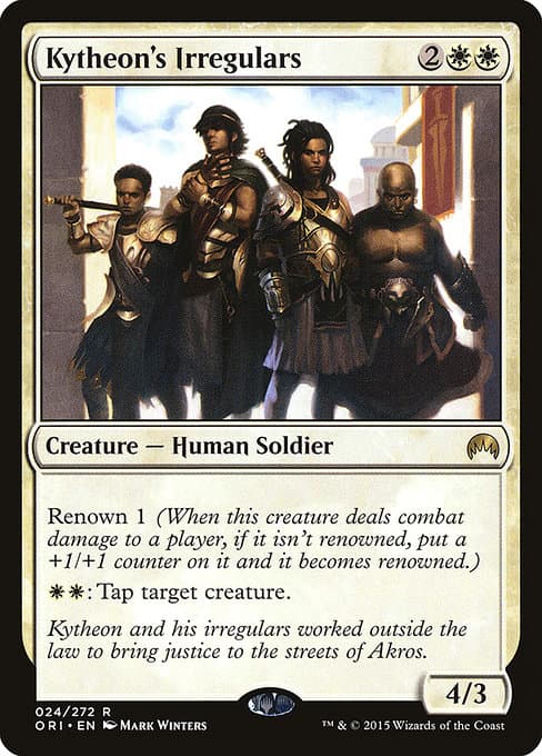 Kytheon's Irregulars from Magic Origins (Rare)