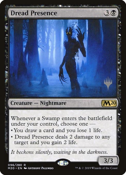 Dread Presence from Core Set 2020 Promos (Rare)