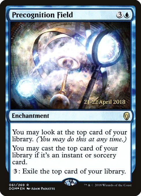 Precognition Field from Dominaria Promos (Rare)