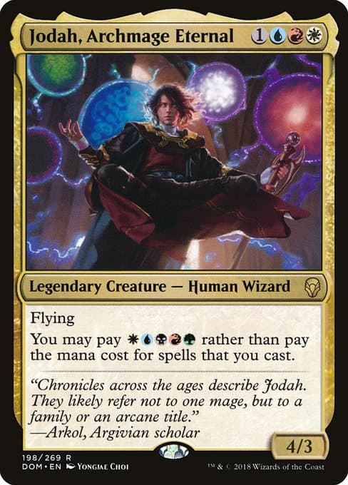 Jodah, Archmage Eternal from Dominaria (Rare)