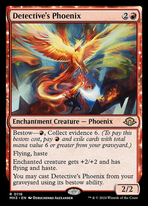 Detective's Phoenix from Modern Horizons 3 (Rare)