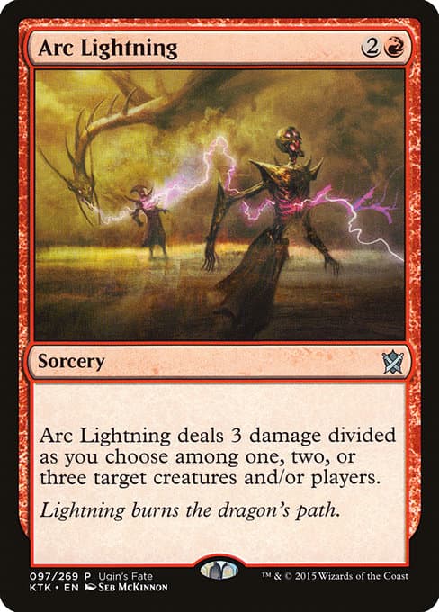 Arc Lightning from Ugin's Fate (Uncommon)