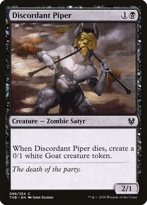 Discordant Piper from Theros Beyond Death (Common)