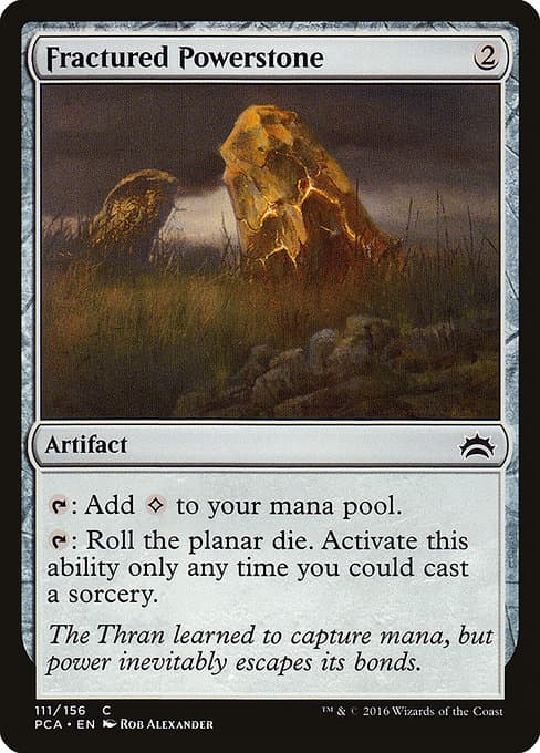 Fractured Powerstone from Planechase Anthology (Common)