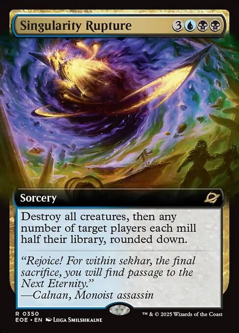 Singularity Rupture from Edge of Eternities (Rare)