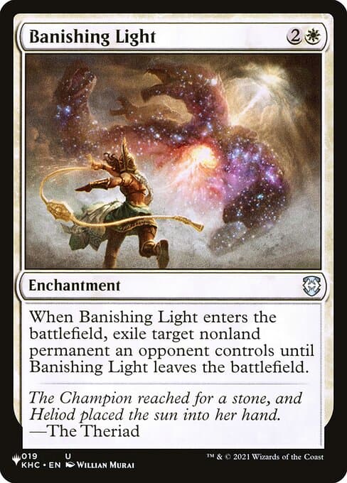 Banishing Light from The List (Uncommon)