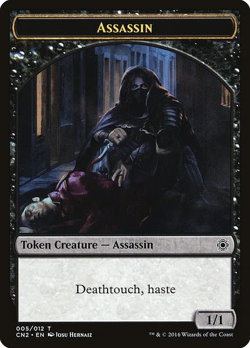 Assassin from Conspiracy: Take the Crown Tokens (Common)